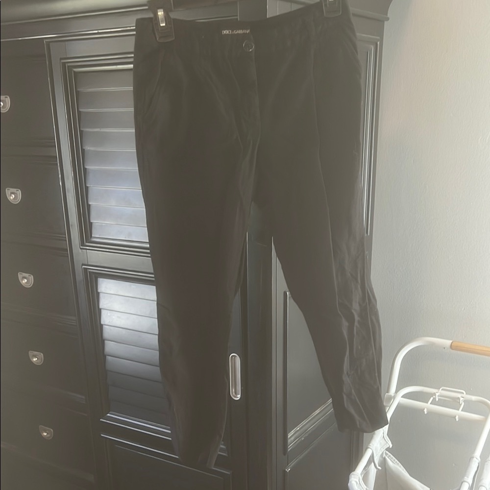 Dolce and Gabbana Black Pants
